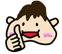 tomun cheeks sticker #11375275