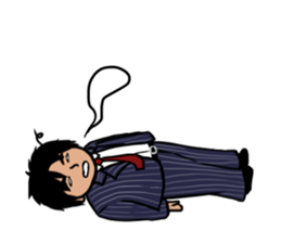 Japanese businessman SHO!!! sticker #11376755