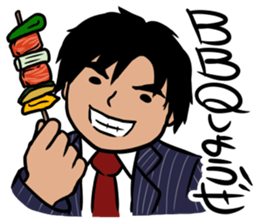 Japanese businessman SHO!!! sticker #11376770