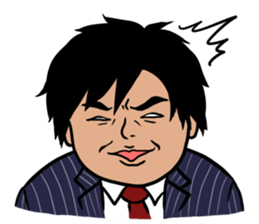 Japanese businessman SHO!!! sticker #11376776