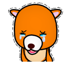 Adult bear and children bear sticker #11376827