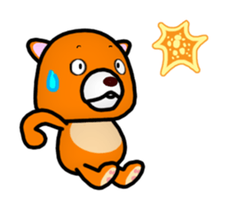 Adult bear and children bear sticker #11376832