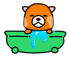 Adult bear and children bear sticker #11376841