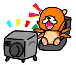 Adult bear and children bear sticker #11376843