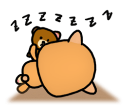 Adult bear and children bear sticker #11376848