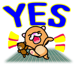 Adult bear and children bear sticker #11376855