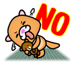 Adult bear and children bear sticker #11376856