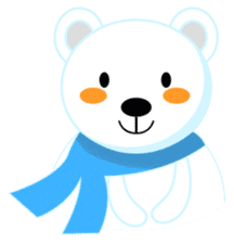 Darius The Polar Bear sticker #11377104
