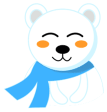 Darius The Polar Bear sticker #11377105
