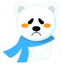 Darius The Polar Bear sticker #11377106