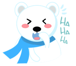 Darius The Polar Bear sticker #11377109
