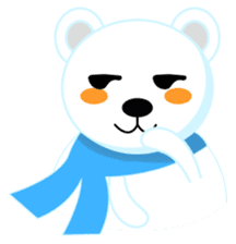 Darius The Polar Bear sticker #11377113