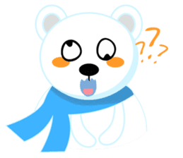 Darius The Polar Bear sticker #11377114