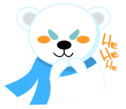 Darius The Polar Bear sticker #11377116