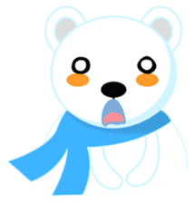 Darius The Polar Bear sticker #11377121