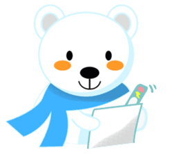 Darius The Polar Bear sticker #11377122