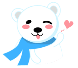 Darius The Polar Bear sticker #11377124
