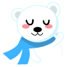 Darius The Polar Bear sticker #11377126