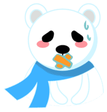 Darius The Polar Bear sticker #11377127