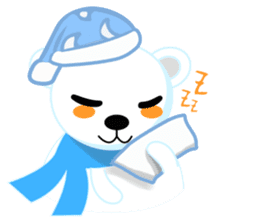 Darius The Polar Bear sticker #11377128