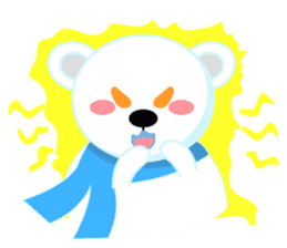 Darius The Polar Bear sticker #11377130