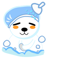 Darius The Polar Bear sticker #11377131