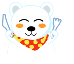 Darius The Polar Bear sticker #11377132