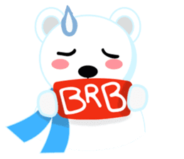 Darius The Polar Bear sticker #11377133