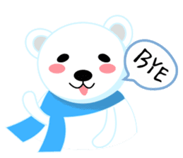 Darius The Polar Bear sticker #11377134