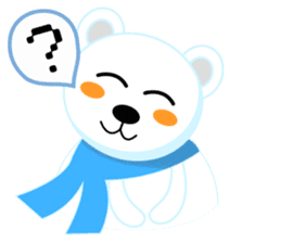 Darius The Polar Bear sticker #11377135