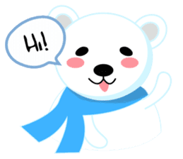 Darius The Polar Bear sticker #11377142