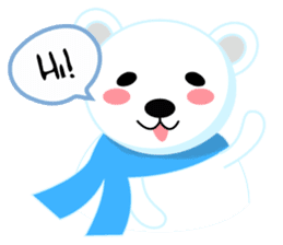 Darius The Polar Bear sticker #11377142