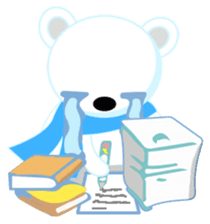 Darius The Polar Bear sticker #11377143