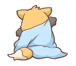 Fox and Pig Sticker sticker #11377688