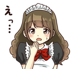 My maid. sticker #11378188