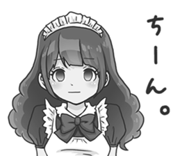 My maid. sticker #11378217