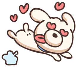 Tongue dog sticker #11378389