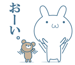 Hiroshima valve  Rabbit sticker sticker #11379105