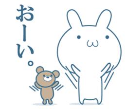 Hiroshima valve Rabbit sticker sticker #11379105