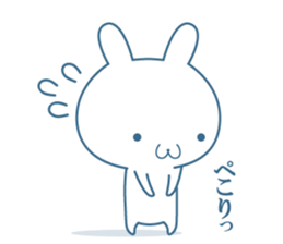 Hiroshima valve  Rabbit sticker sticker #11379110