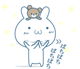 Hiroshima valve  Rabbit sticker sticker #11379128