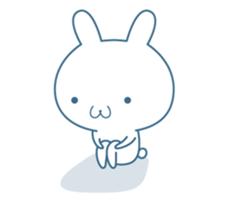 Hiroshima valve  Rabbit sticker sticker #11379134