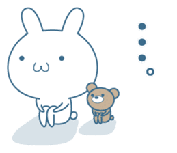 Hiroshima valve  Rabbit sticker sticker #11379135
