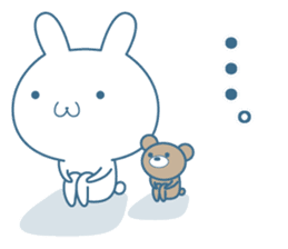 Hiroshima valve Rabbit sticker sticker #11379135