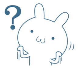 Hiroshima valve  Rabbit sticker sticker #11379136