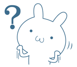 Hiroshima valve  Rabbit sticker sticker #11379136