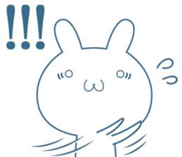 Hiroshima valve  Rabbit sticker sticker #11379137