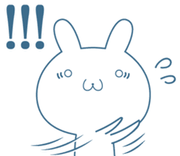 Hiroshima valve  Rabbit sticker sticker #11379137