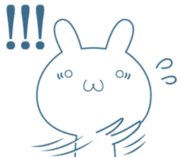 Hiroshima valve Rabbit sticker sticker #11379137