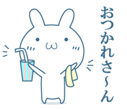 Hiroshima valve  Rabbit sticker sticker #11379139